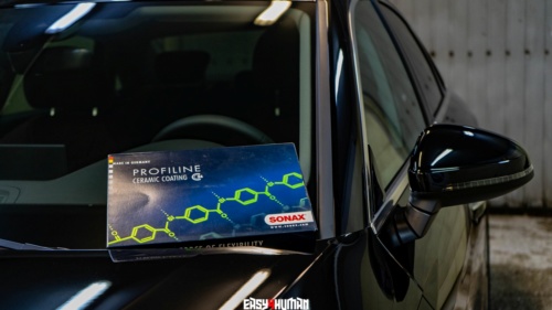 Audi A4 - korekta lakieru, powłoka ceramiczna 