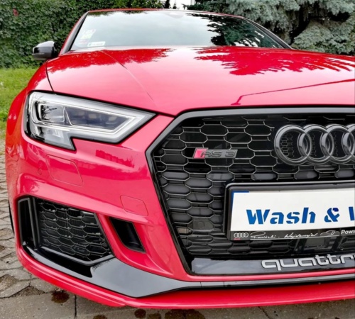 Audi RS3 - kompleksowa pielęgnacja auta