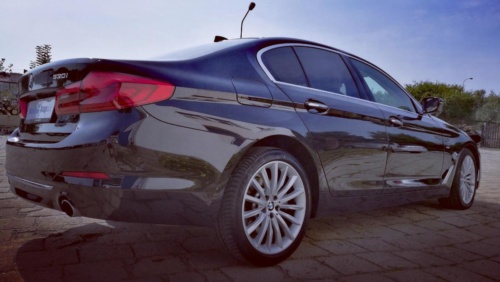 Wash & Vap - usługi, realizacje - BMW 5 luxury 5