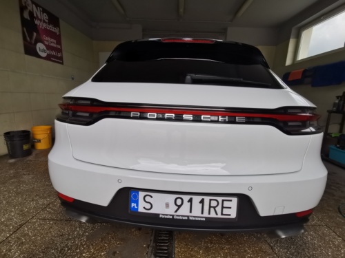 Wash & Vap - Porsche Macan