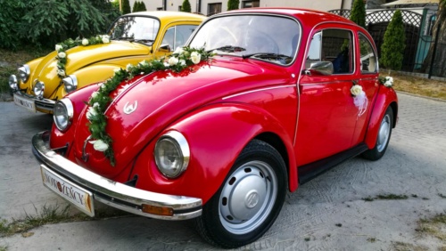 Volkswagen Garbus 1969 - przygotowanie do ślubu